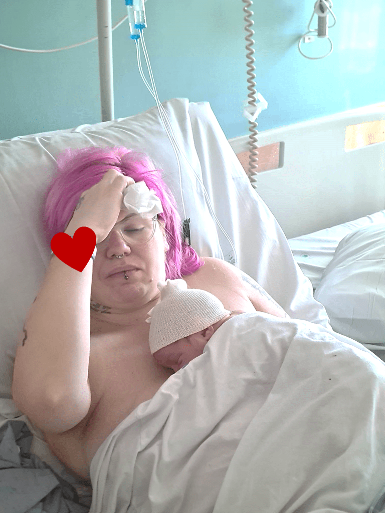 Jag torkar pannan från svett!